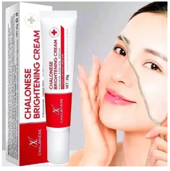 CHALONESE Brightening Cream Serum 20g | Dark Spot Correcting Face Cream | Herbal Moisturizing Glow Cream for Women & Men