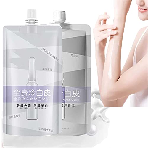 OMENFEE Whitening Body Korean Glow Milk Cream | Whole Body Moisturizing Lotion | Brightening Body Cream for Soft & Glowing Skin