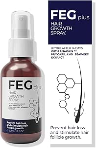 FEG Hair Growth Serum Spray – Advanced Hair Regrowth & Anti-Hair Loss Treatment for Thicker, Stronger Hair