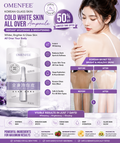 OMENFEE Whitening Body Korean Glow Milk Cream | Whole Body Moisturizing Lotion | Brightening Body Cream for Soft & Glowing Skin