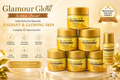 Glamour Glow 6 Steps 24K Gold Brightening & Glowing Facial Kit – Complete Gold Facial for Radiant, Hydrated & Smooth Skin | Suitable for All Skin Types