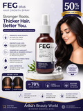 FEG Hair Growth Serum Spray – Advanced Hair Regrowth & Anti-Hair Loss Treatment for Thicker, Stronger Hair
