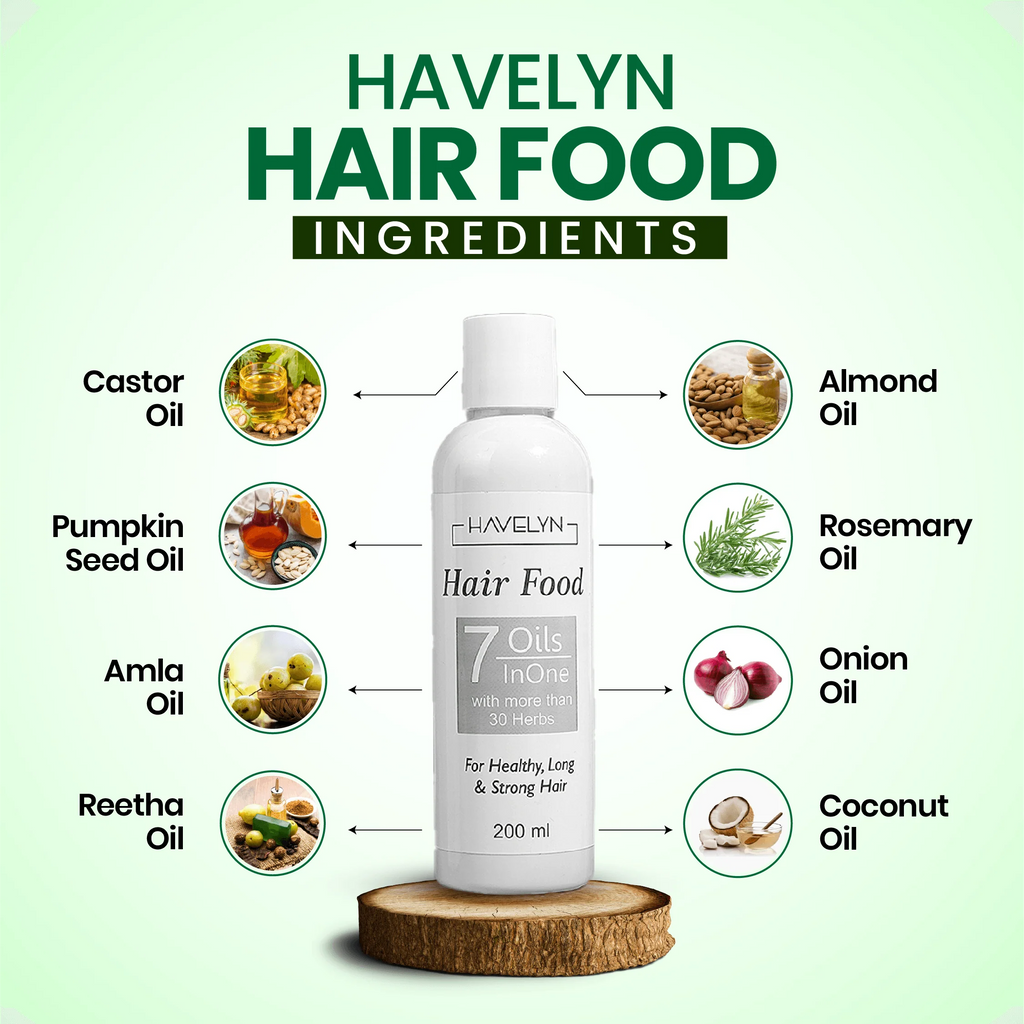 Havelyn Hair Food Oil – Deep Nourishing Hair Oil for Stronger, Thicker & Healthier Hair