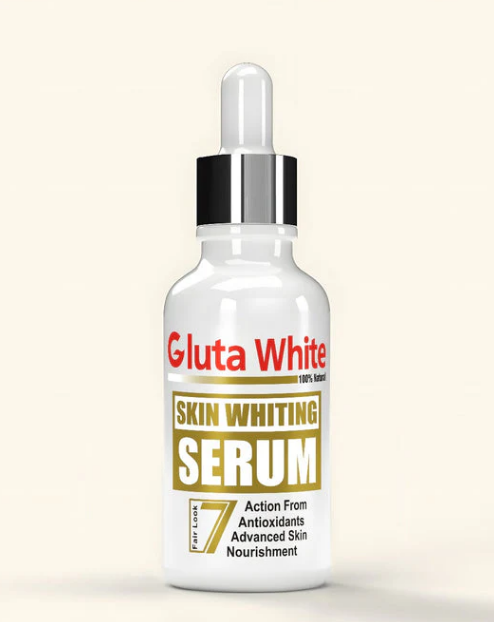 Gluta White Skin Whitening Serum – Advanced Glutathione Brightening & Dark Spot Correcting Serum