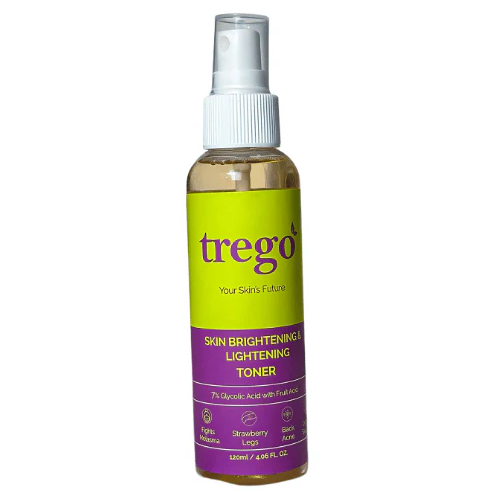 7% Trego Skin Brightening & Lightening Toner 120ml | Original Niacinamide Toner | Alcohol-Free Face Toner for Glowing Skin, Dark Spots & Uneven Skin Tone